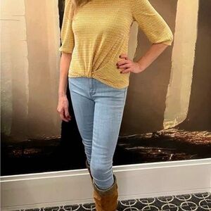 Light Blue Women's Jeans Stretch Sparkly Size 24